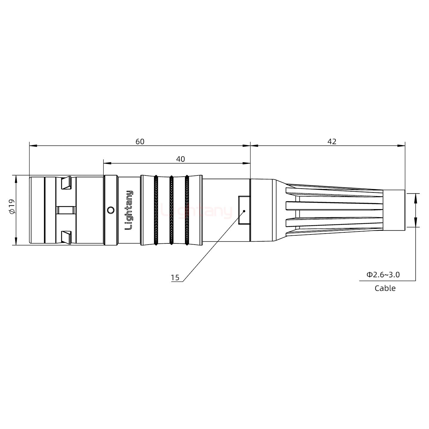 FGG.3K.010.CLAC30Z推拉自鎖帶護(hù)套直式插頭
