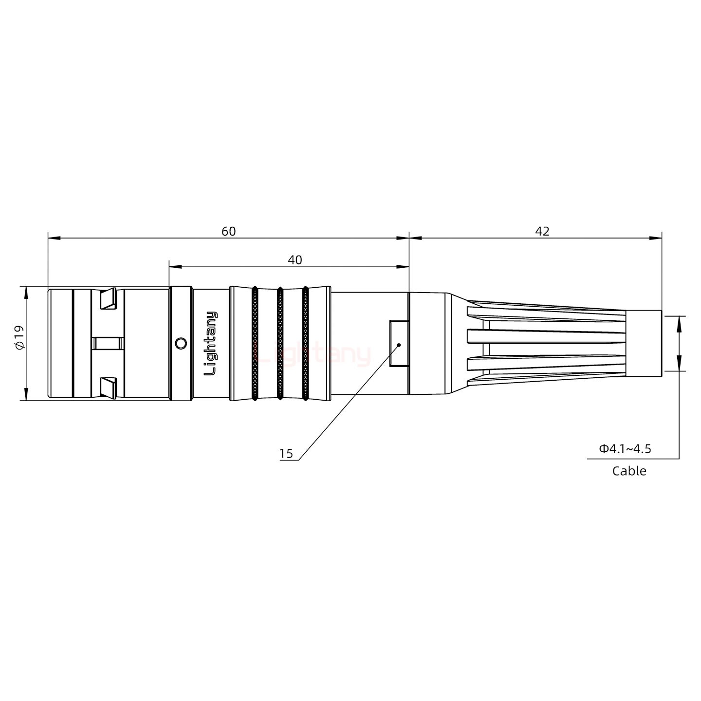 FGG.3K.016.CLAC45Z推拉自鎖帶護(hù)套直式插頭